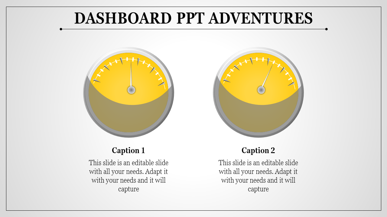 Get our Predesigned Dashboard PPT Templates Slides